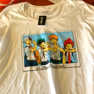 NWT Hot Topic OS ladies My Hero shirt